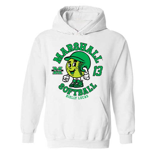 Marshall - NCAA Softball : Rielly Lucas - Hooded Sweatshirt Fashion Shersey