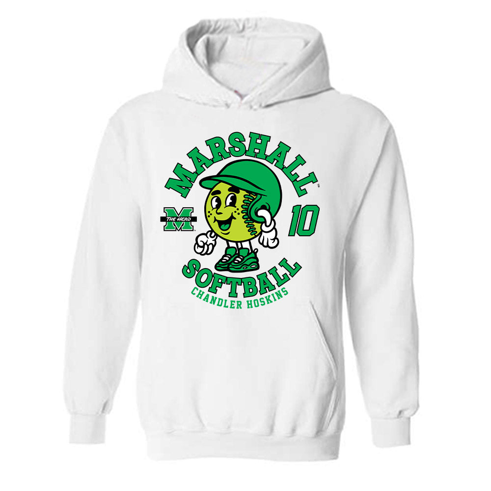 Marshall - NCAA Softball : Chandler Hoskins - Hooded Sweatshirt Fashion Shersey