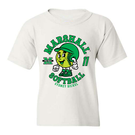 Marshall - NCAA Softball : Sydney Bickel - Youth T-Shirt Fashion Shersey