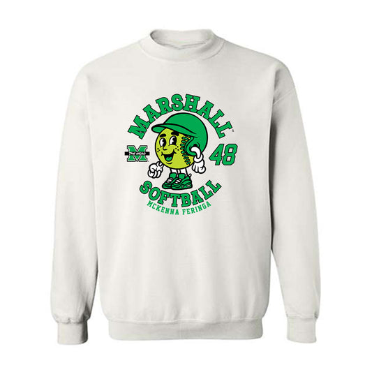 Marshall - NCAA Softball : McKenna Feringa - Crewneck Sweatshirt Fashion Shersey