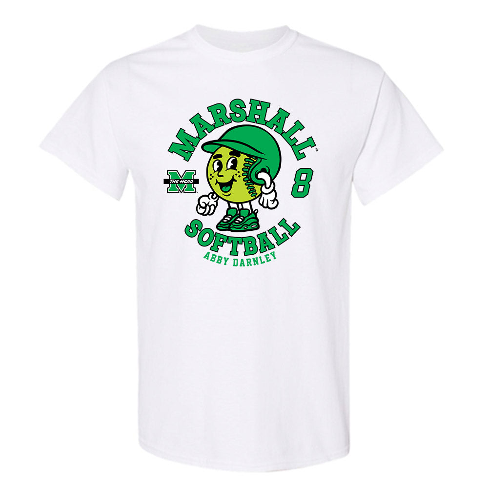 Marshall - NCAA Softball : Abby Darnley - T-Shirt Fashion Shersey