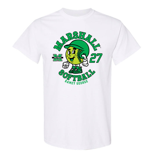 Marshall - NCAA Softball : Ramey George - T-Shirt Fashion Shersey