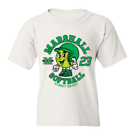 Marshall - NCAA Softball : Sydney Bright - Youth T-Shirt Fashion Shersey