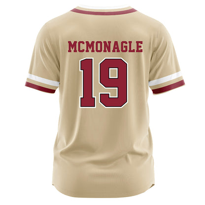 Boston College - NCAA Baseball : Brian McMonagle - Baseball Jersey