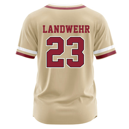 Boston College - NCAA Baseball : Parker Landwehr - Baseball Jersey