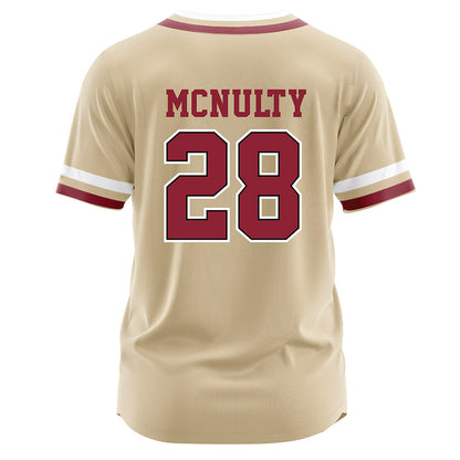 Boston College - NCAA Baseball : Sam McNulty - Baseball Jersey