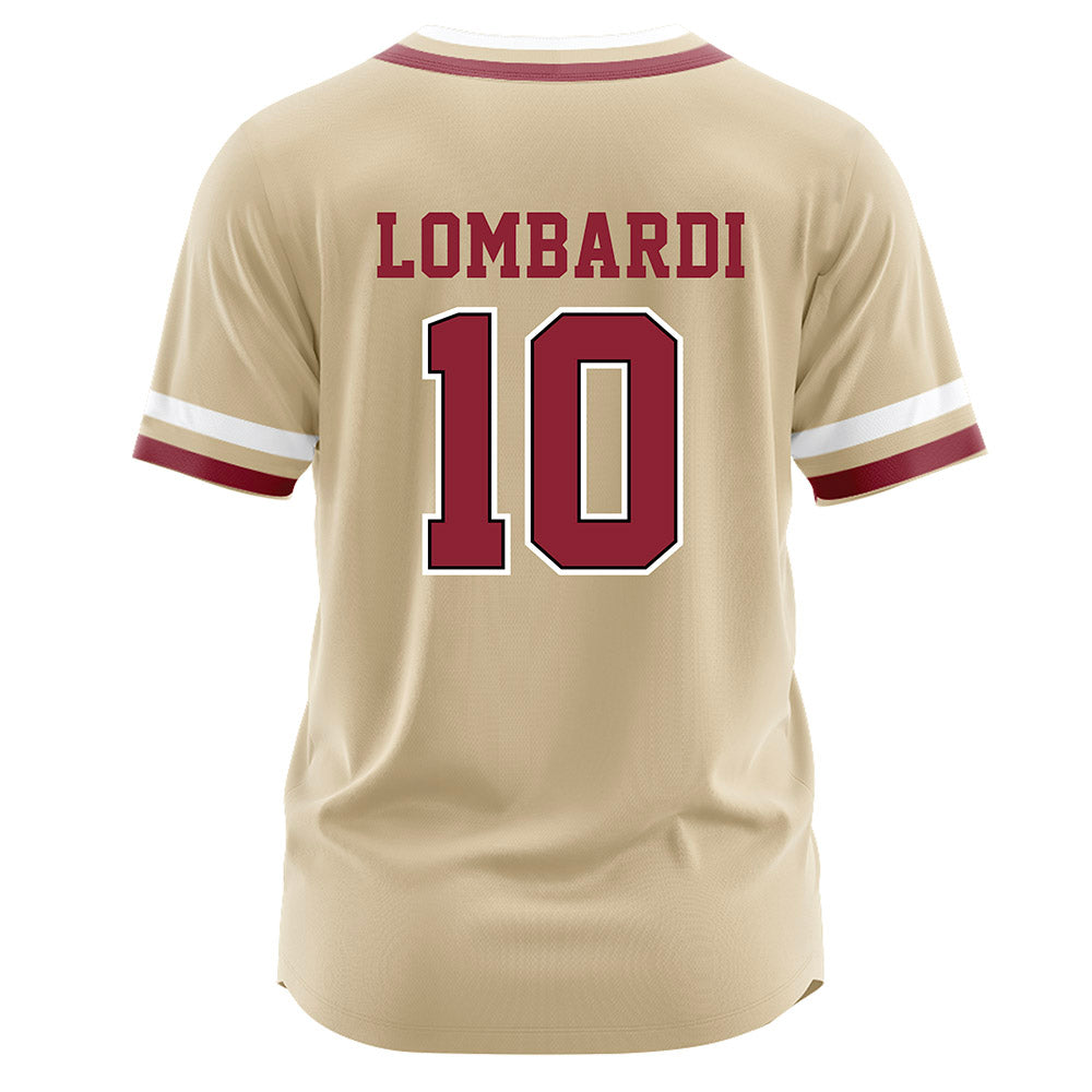 Boston College - NCAA Baseball : Brad Lombardi - Baseball Jersey