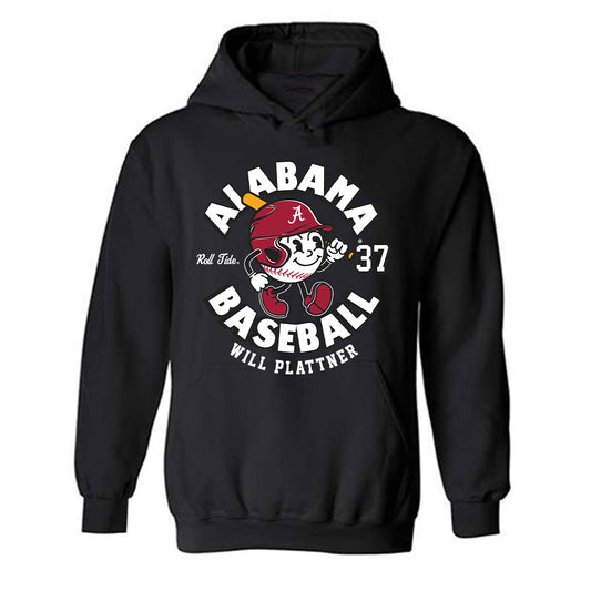 Alabama - NCAA Baseball : Will Plattner - Hooded Sweatshirt Fashion Shersey