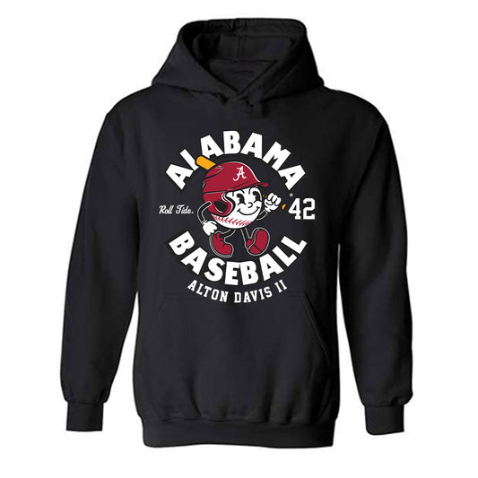 Alabama - NCAA Baseball : Alton Davis II - Hooded Sweatshirt Fashion Shersey
