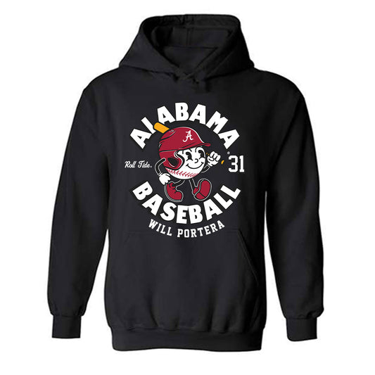 Alabama - NCAA Baseball : Will Portera - Hooded Sweatshirt Fashion Shersey
