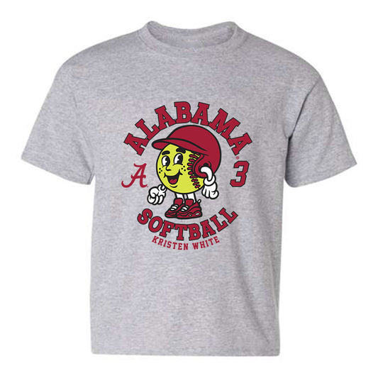 Alabama - NCAA Softball : Kristen White - Youth T-Shirt Fashion Shersey