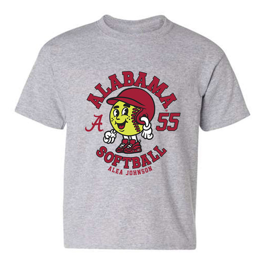 Alabama - NCAA Softball : Alea Johnson - Youth T-Shirt Fashion Shersey