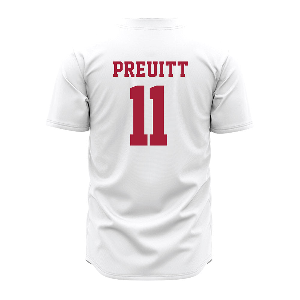 Alabama - NCAA Softball : Larissa Preuitt - White Jersey
