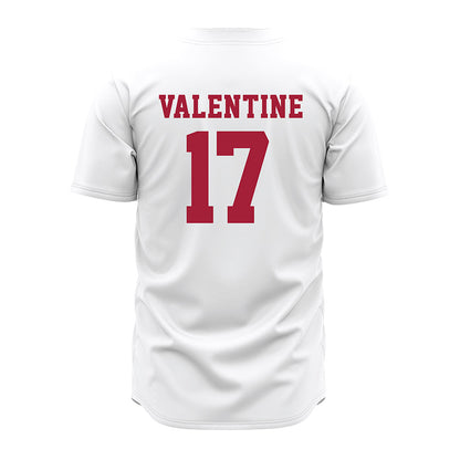 Alabama - NCAA Softball : Riley Valentine - White Jersey