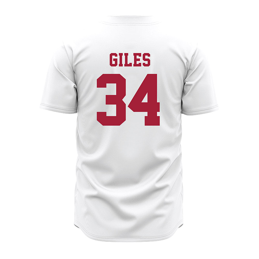 Alabama - NCAA Softball : Marlie Giles - White Jersey
