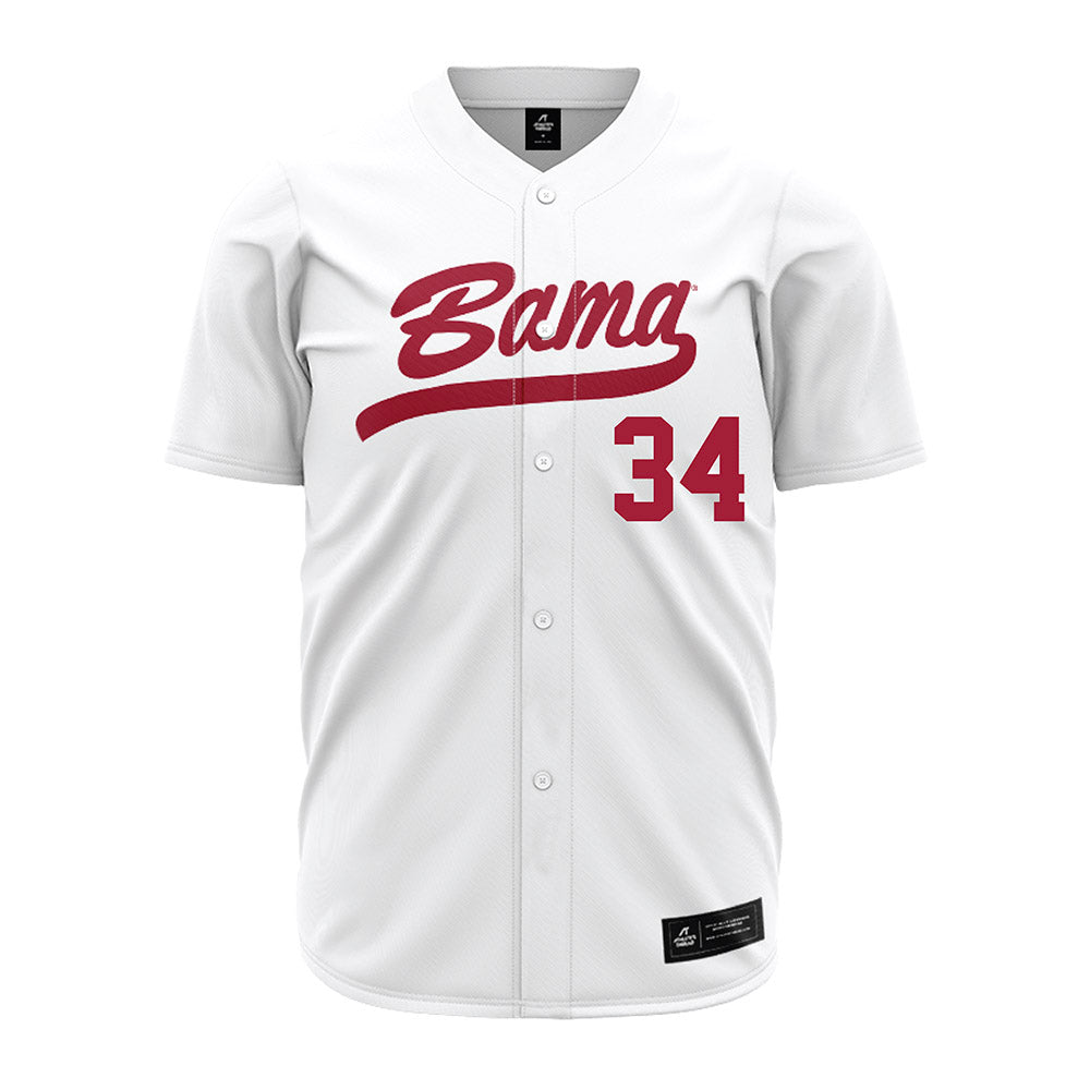 Alabama - NCAA Softball : Marlie Giles - White Jersey