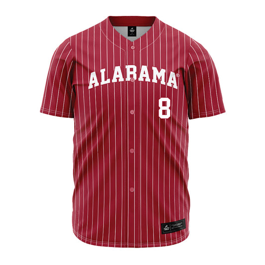 Alabama - NCAA Baseball : Tyler Fay - Baseball Jersey