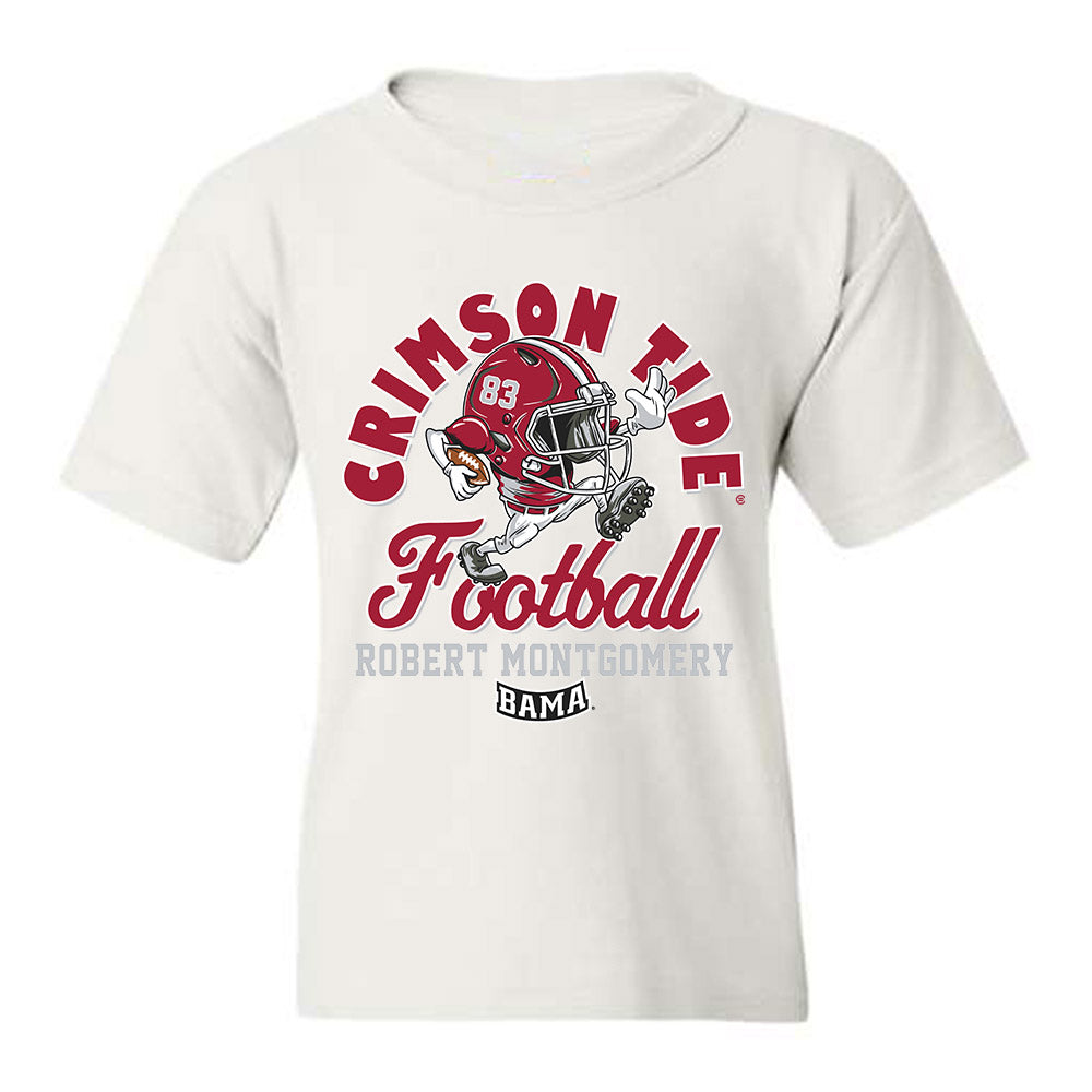 Alabama - Football Alumni : Robert Montgomery - Youth T-Shirt Fashion Shersey