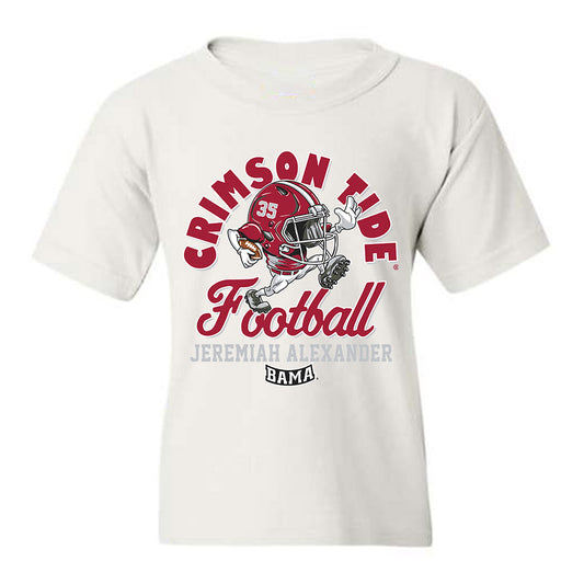 Alabama - NCAA Football : Jeremiah Alexander - Youth T-shirt Fashion Shersey