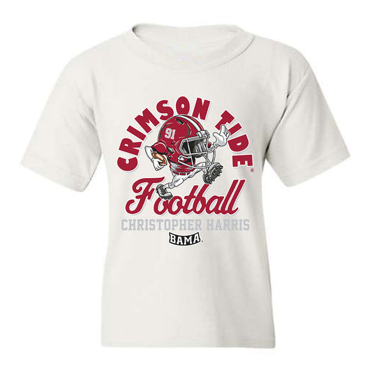 Alabama - Football Alumni : Christopher Harris - Youth T-Shirt Fashion Shersey