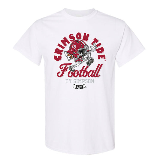 Alabama - NCAA Football : Ty Simpson - Fashion Shersey Short Sleeve T-Shirt