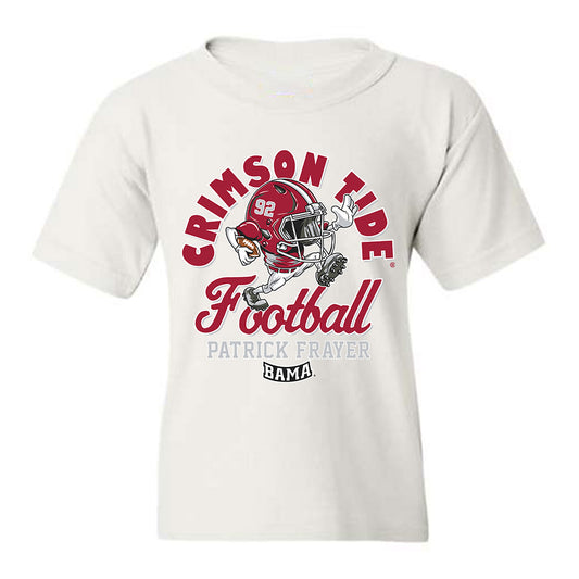 Alabama - Football Alumni : Patrick Frayer - Youth T-Shirt Fashion Shersey