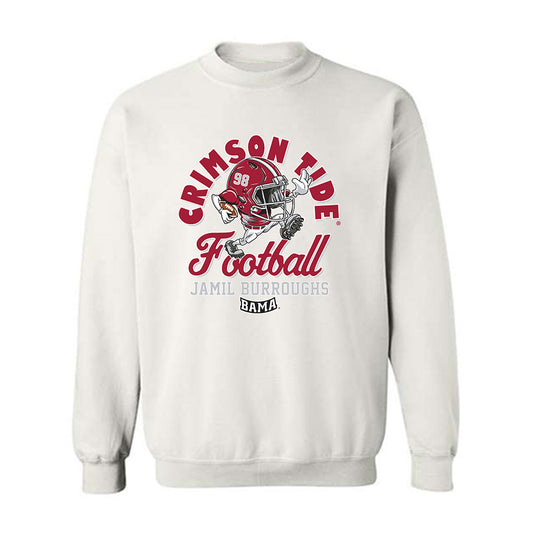 Alabama - NCAA Football : Jamil Burroughs - Fashion Shersey Sweatshirt