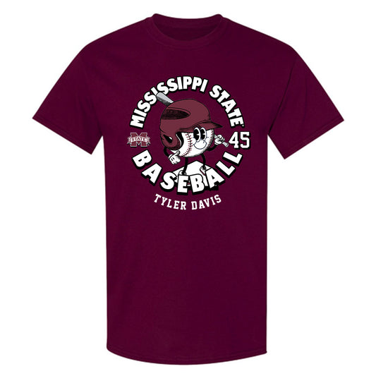 Mississippi State - NCAA Baseball : Tyler Davis - T-Shirt Fashion Shersey