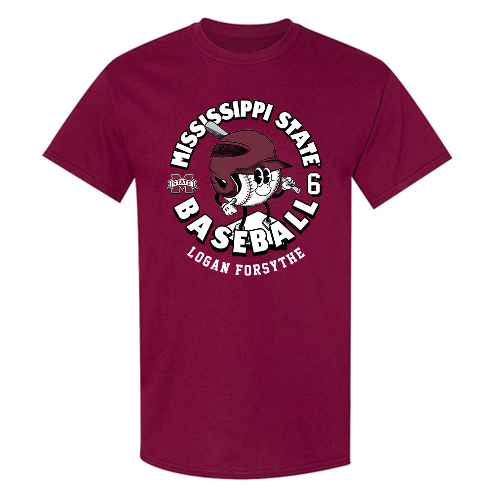 Mississippi State - NCAA Baseball : Logan Forsythe - T-Shirt Fashion Shersey