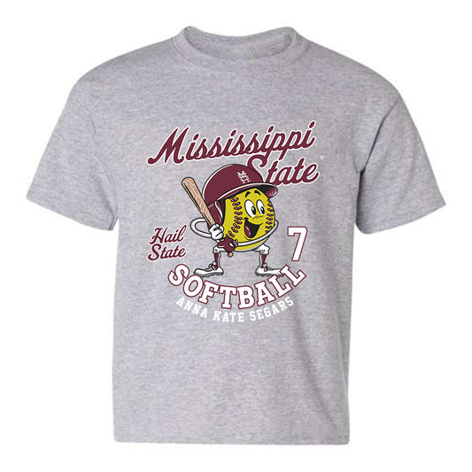 Mississippi State - NCAA Softball : Anna Kate Segars Fashion Shersey Youth T-Shirt