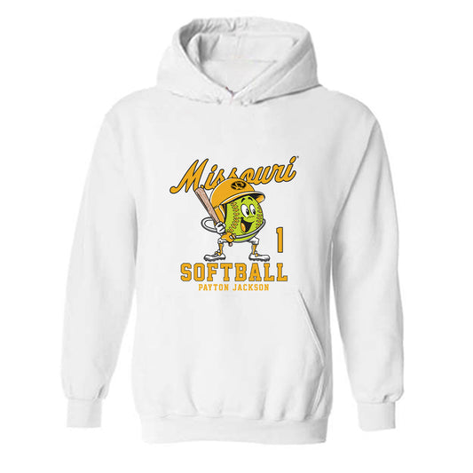 Missouri - NCAA Softball : Payton Jackson Fashion Shersey Hooded Sweatshirt