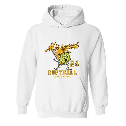 Missouri - NCAA Softball : Laurin Krings Fashion Shersey Hooded Sweatshirt