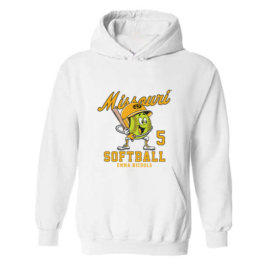 Missouri - NCAA Softball : Emma Nichols Fashion Shersey Hooded Sweatshirt