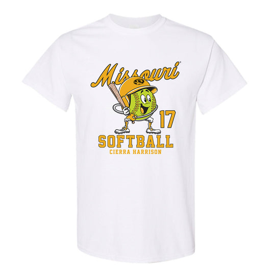 Missouri - NCAA Softball : Cierra Harrison Fashion Shersey Short Sleeve T-Shirt