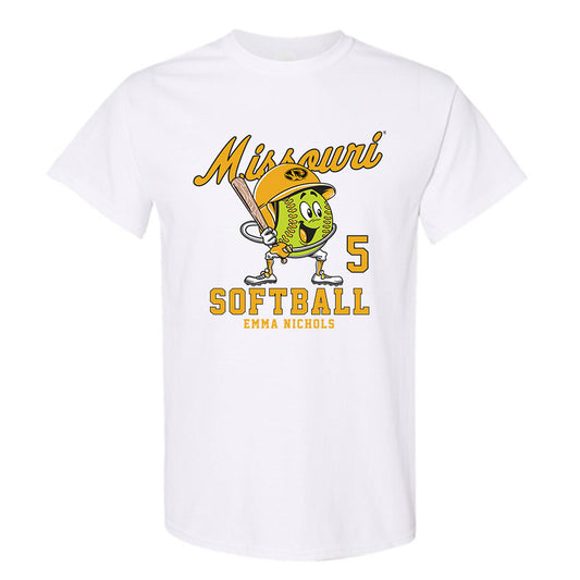 Missouri - NCAA Softball : Emma Nichols Fashion Shersey Short Sleeve T-Shirt
