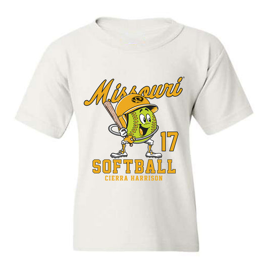 Missouri - NCAA Softball : Cierra Harrison Fashion Shersey Youth T-Shirt