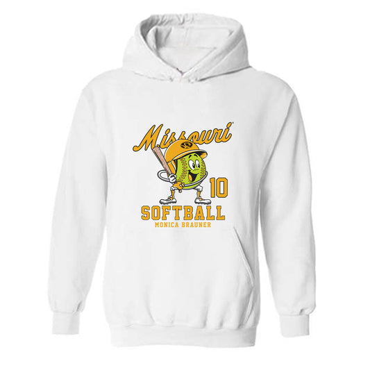 Missouri - NCAA Softball : Monica Brauner Fashion Shersey Hooded Sweatshirt