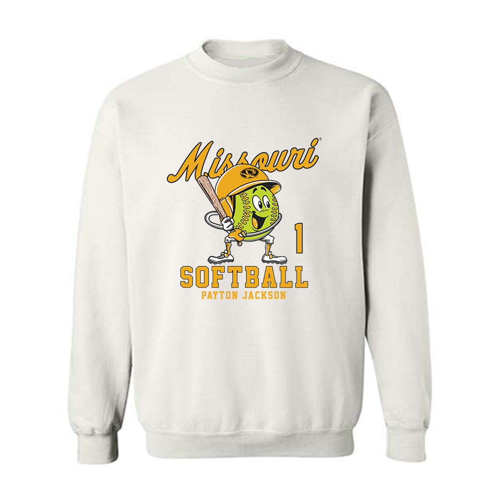 Missouri - NCAA Softball : Payton Jackson Fashion Shersey Sweatshirt