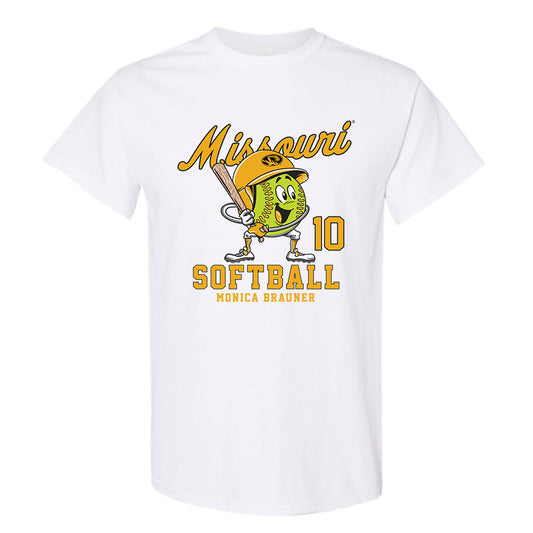 Missouri - NCAA Softball : Monica Brauner Fashion Shersey Short Sleeve T-Shirt