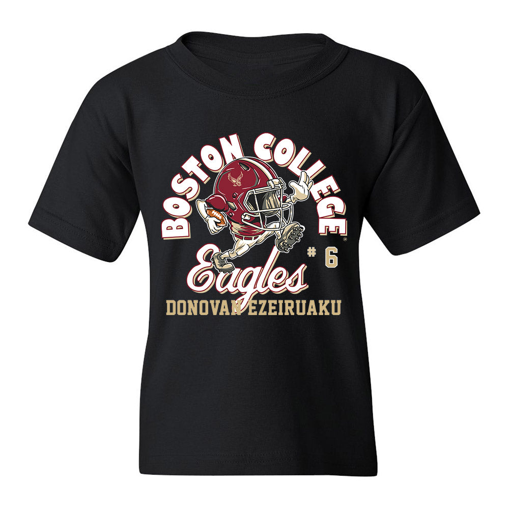 Boston College - NCAA Football : Donovan Ezeiruaku - Black Fashion Shersey Youth T-Shirt