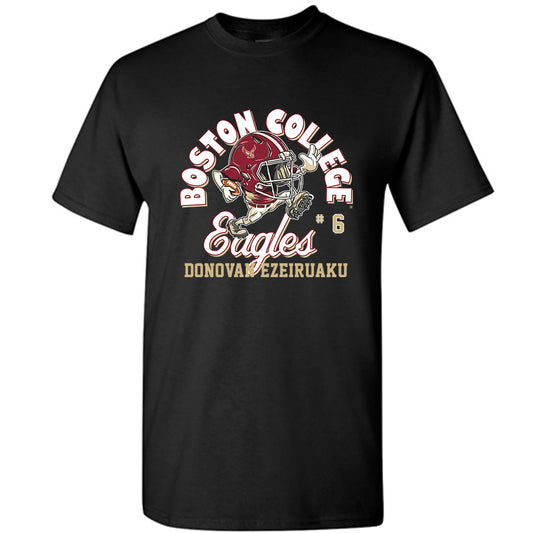 Boston College - NCAA Football : Donovan Ezeiruaku - Black Fashion Shersey Short Sleeve T-Shirt