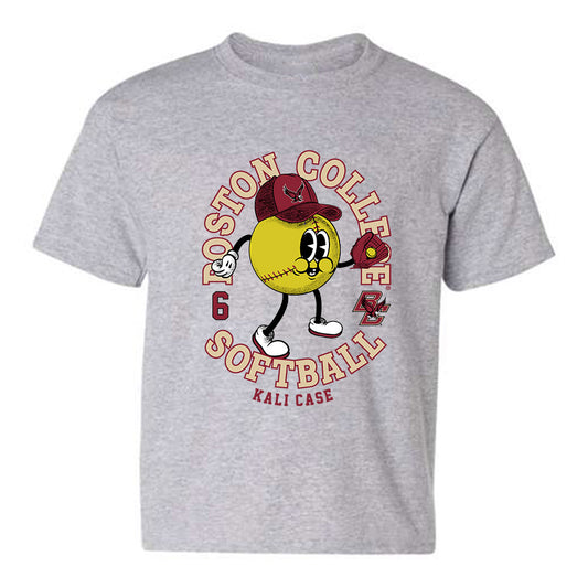 Boston College - NCAA Softball : Kali Case - Youth T-Shirt Fashion Shersey
