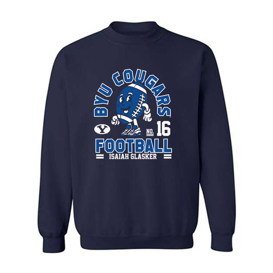 BYU - NCAA Football : Isaiah Glasker Fashion Shersey Sweatshirt