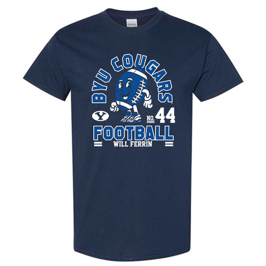BYU - NCAA Football : Will Ferrin Fashion Shersey Short Sleeve T-Shirt