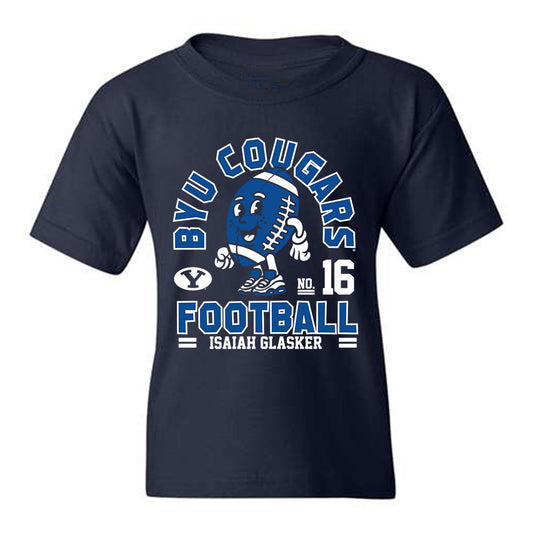 BYU - NCAA Football : Isaiah Glasker Fashion Shersey Youth T-Shirt