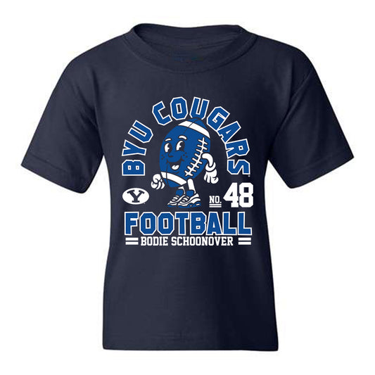 BYU - NCAA Football : Bodie Schoonover Fashion Shersey Youth T-Shirt