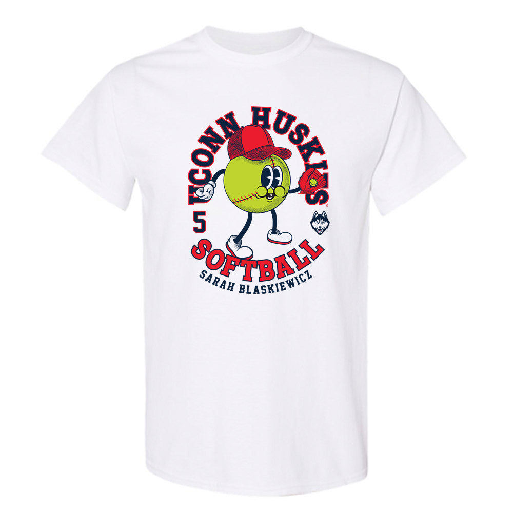 UConn - NCAA Softball : Sarah Blaskiewicz - T-Shirt Fashion Shersey