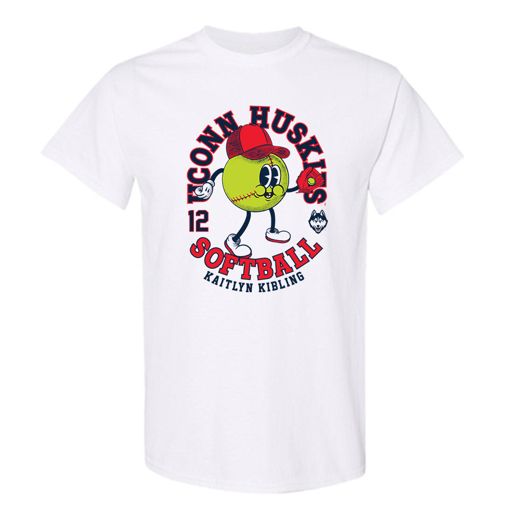 UConn - NCAA Softball : Kaitlyn Kibling - T-Shirt Fashion Shersey