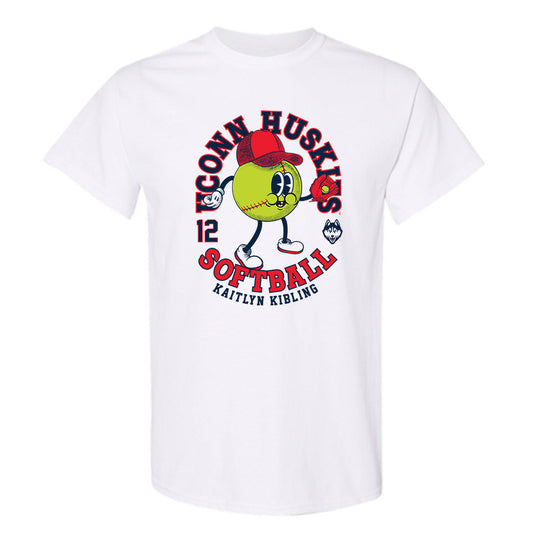 UConn - NCAA Softball : Kaitlyn Kibling - T-Shirt Fashion Shersey