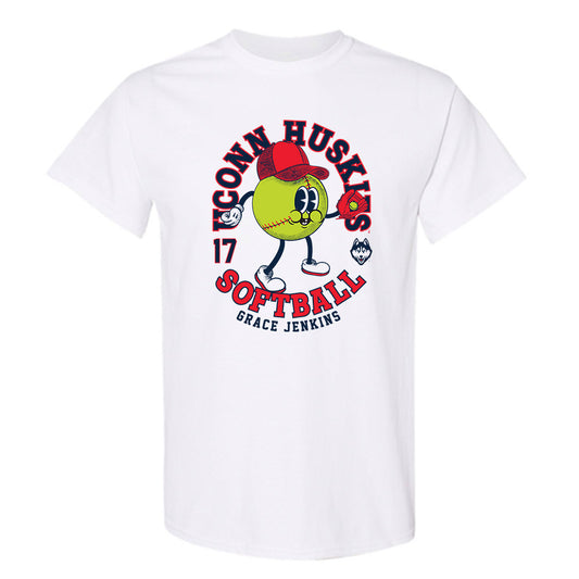 UConn - NCAA Softball : Grace Jenkins - T-Shirt Fashion Shersey